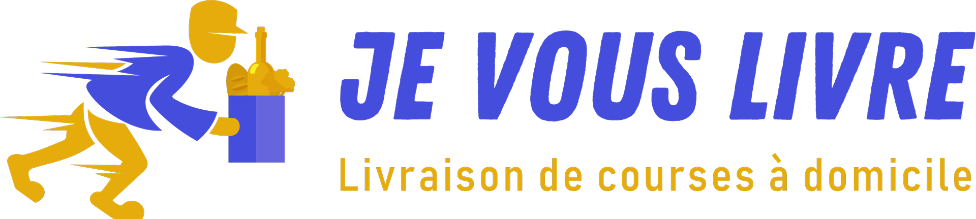 logo je vous livre vos courses à domicile